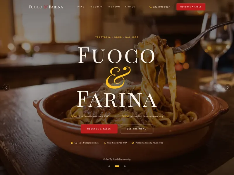 Fuoco & Farina: Italian trattoria